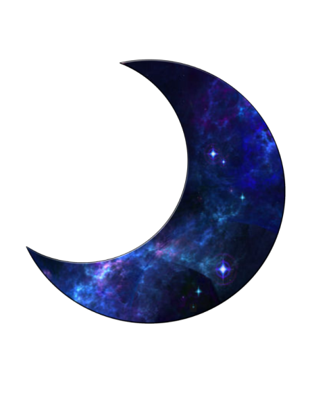 Picsart Moon PNG Painting Image Free Download