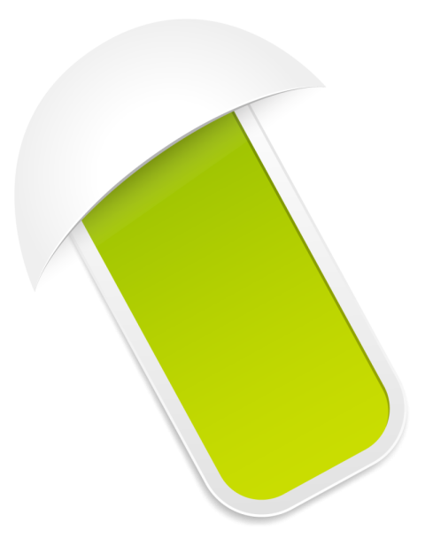 Green label paper vector graphic design