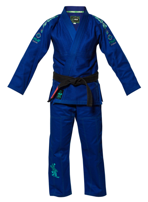 Blue Judogi PNG Transparent Background Image