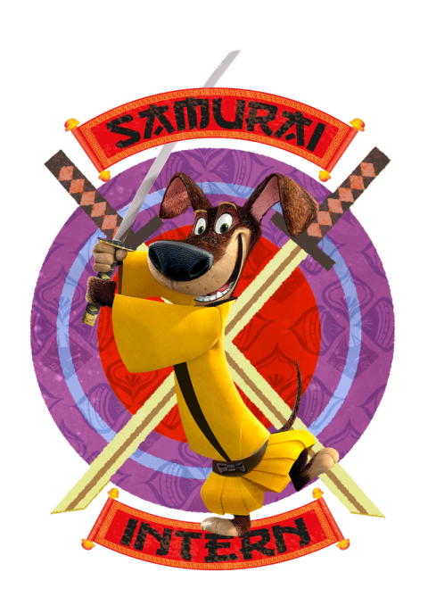 Samurai PNG Artes digitais por Marlon Logo