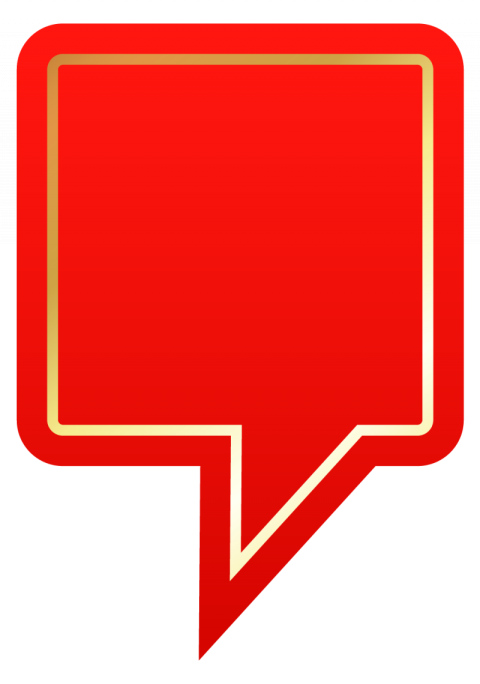Conversation style label paper tag vector graphic design