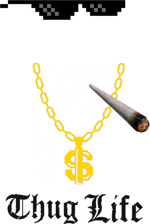 Thug Life PNG Stock Photo Free Download