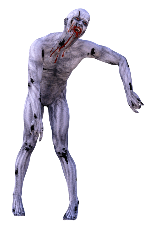Zombie PNG Template Image