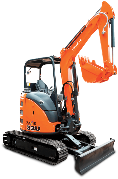 Orange Excavator PNG Image ON Free Download