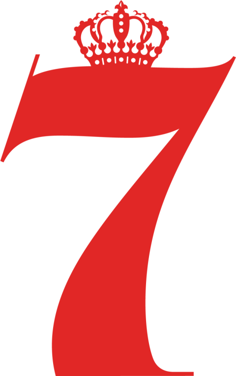 King Of 7 Number PNG Image Free Download