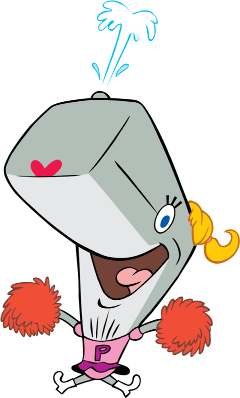 Isolated Cartoon Spongebob PNG Shark Image Free download