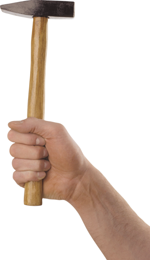 Ban Hammer PNG On Hand Image Free Download