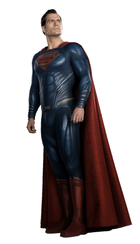 Man of steel & Superman PNG Hero Free PSD