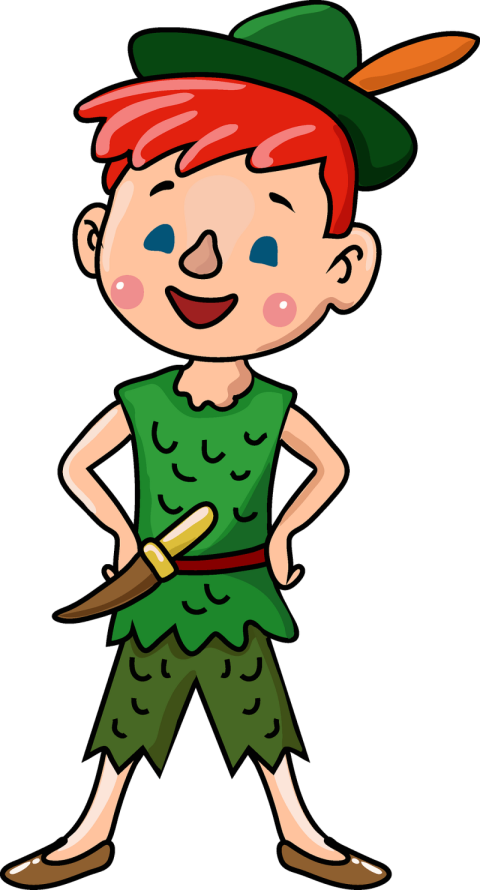 Sin fondo Peter Pan PNG image free Symbol download