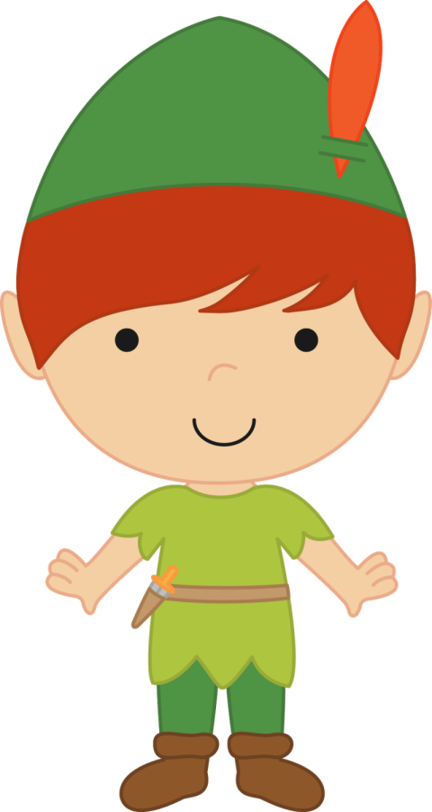 Cute Peter Pan PNG Cartoon Toy Free Download