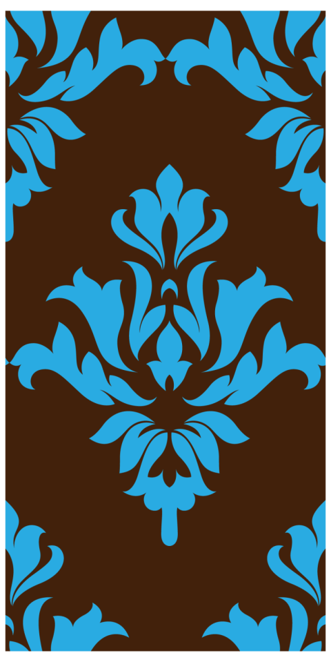 Damask Seamless Pattern Element Elegant Royalty Free Vector PNG Free Download