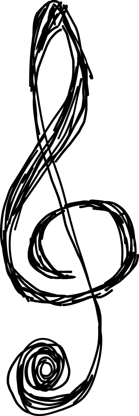 Triple Clef PNG Design Free Download