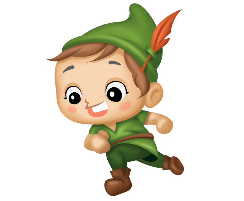 Cute Peter Pan PNG Toy image Free Download