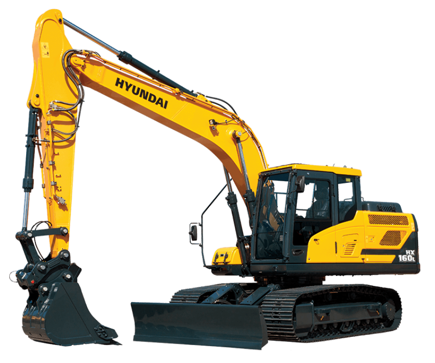 Heavy machinery Excavator PNG Image