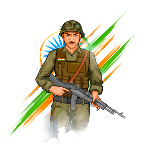 Indian Soldier png Image