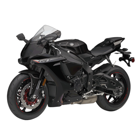 Black Yamaha Heavy Bike PNG Transparent Download