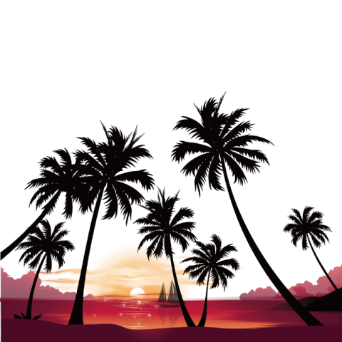Best Evening seen Painting PNG Free Download