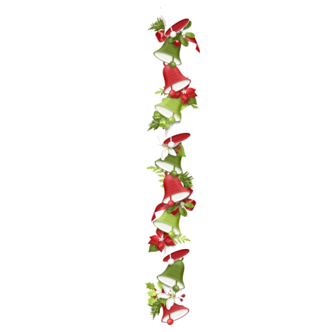 Christmas Bell Wallpaper PNG Image Free Transparent
