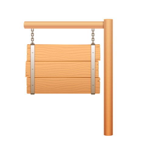 HQ Hanging Wood Texture Board PNG Free Download