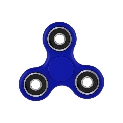 Blue Fidget Spinner PNG Photo Transparent Free Download