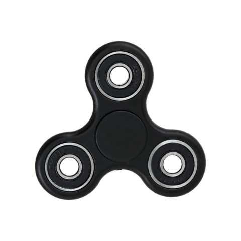Black Chrome  Clipart Fidget Spinner PNG Logo Free Transparen Background Free Download