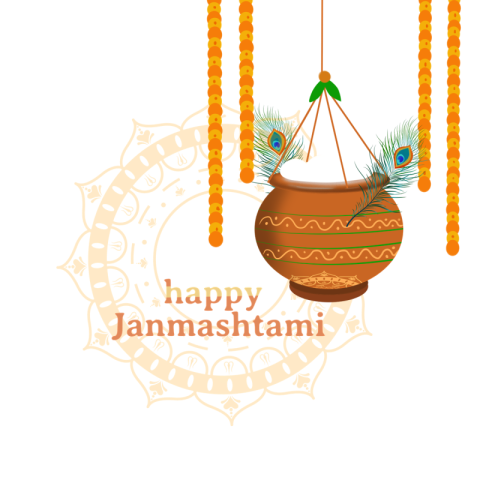 Yellow fishing clay pot illustration PNG download