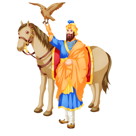 Guru gobind singh jayanti indian Free  PNG Download