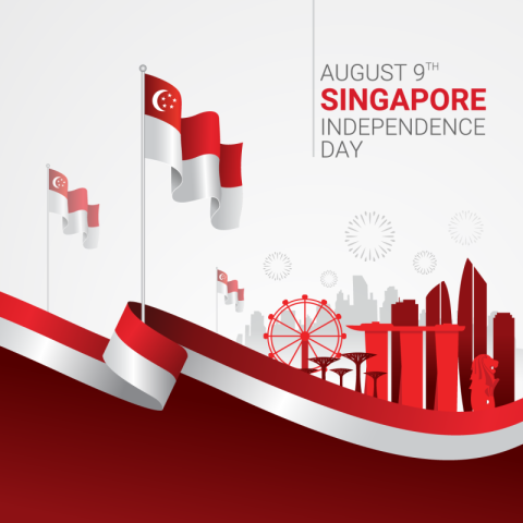 Singapore independence day celebration lion PNG Free Download