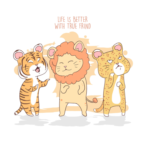 Tiger lion leopard lion king PNG Free Download