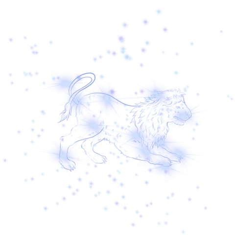 Twelve constellation lion PNG Free Download