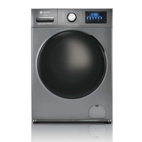 Grey Washing Machine PNG Image