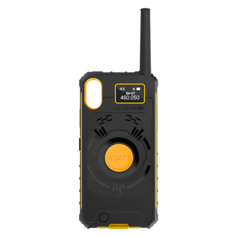 Talkie Radion On Walkie Talkie PNG Backside Image On Transparent