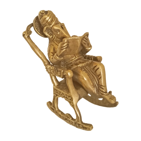 Golden Ganesha PNG Morti Image Free Download