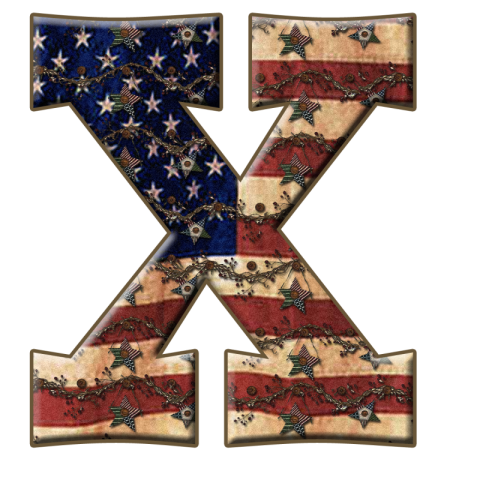 Letter X Symbol PNG Free Photo