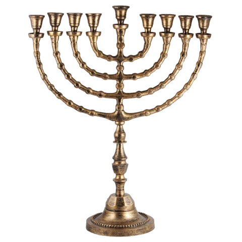 Menorah Hanukkah PNG Illustration Image Free Download