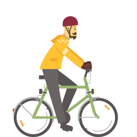 Cycling PNG Sticker Free Download