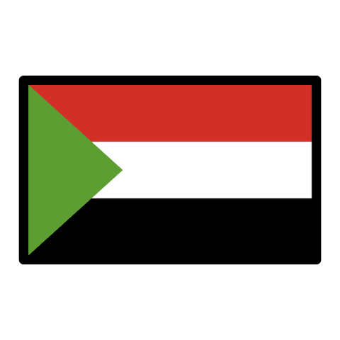 Vector Clipart Sudan Flag PNG Image Free Download