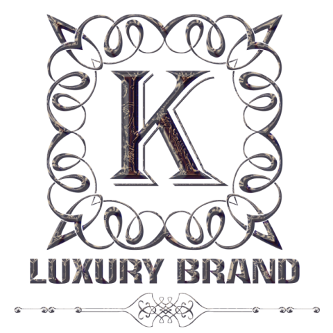 Luxury Brand Letter K PNG Logo & Stamp Free Image
