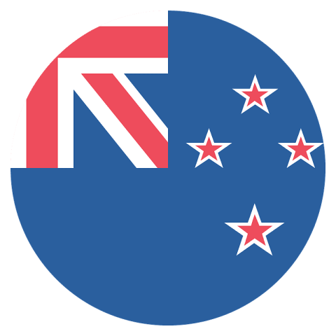 Watercolor New Zealand Flag PNG Drawing