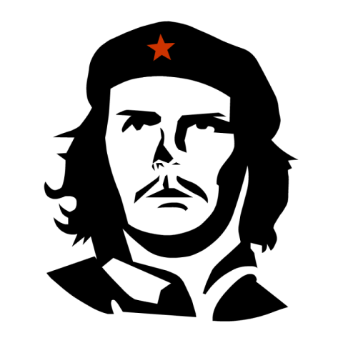 Che Guevara Hasta la victoria siempre PNG Image