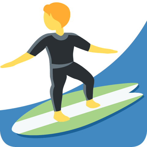 Surfing Clipart PNG Drawing Free Download
