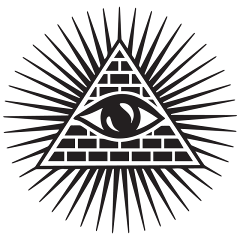 Glooing Illuminati PNG Icon Free Download