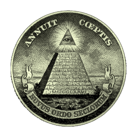 Illuminati Pyramid Silver PNG Free Image Download