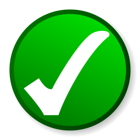 Clipart PSD Approved on Check Mark PNGs Free Logo