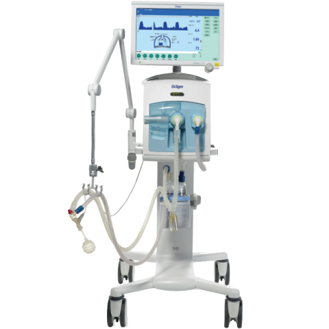 Hospital Mechanical Ventilator PNG Image On Free Background
