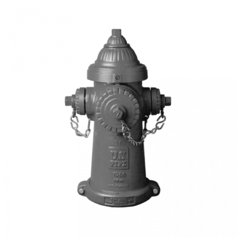 Grey Fire Hydrant PNG Image Free Download