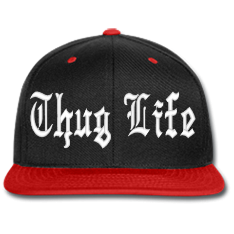 Clipart Vector Thug Life PNG cap Free Download