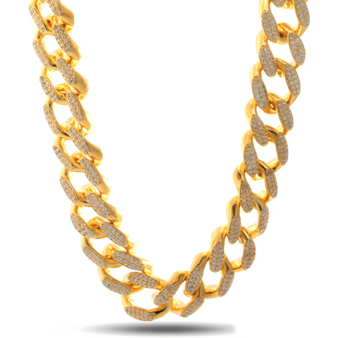 Heavy Golden Thug Life PNG Image on Free Background