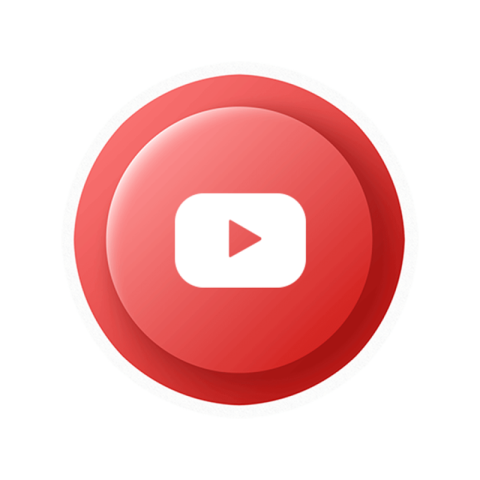 Youtube Logo PNG Button icon