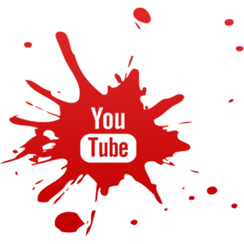 PSD Graphic Art On Youtube Logo PNGs Free